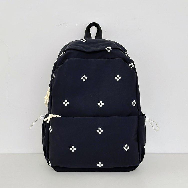 Schoolbag junior high school girls schoolbag ins high value student class backpack light travel backpack high school student computer bag