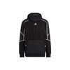 adidas Sweatshirts Men's Black Hooded Moderate Regular HL6913