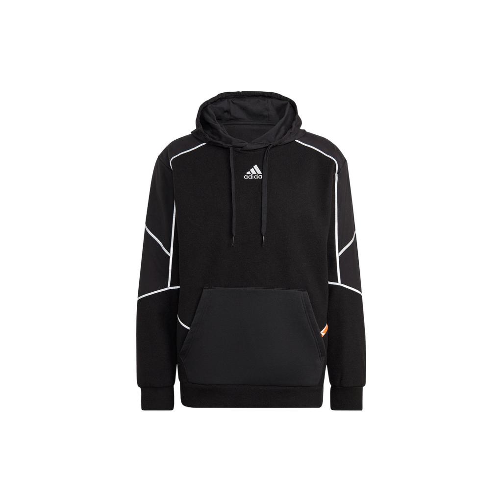 adidas Sweatshirts Men's Black Hooded Moderate Regular HL6913