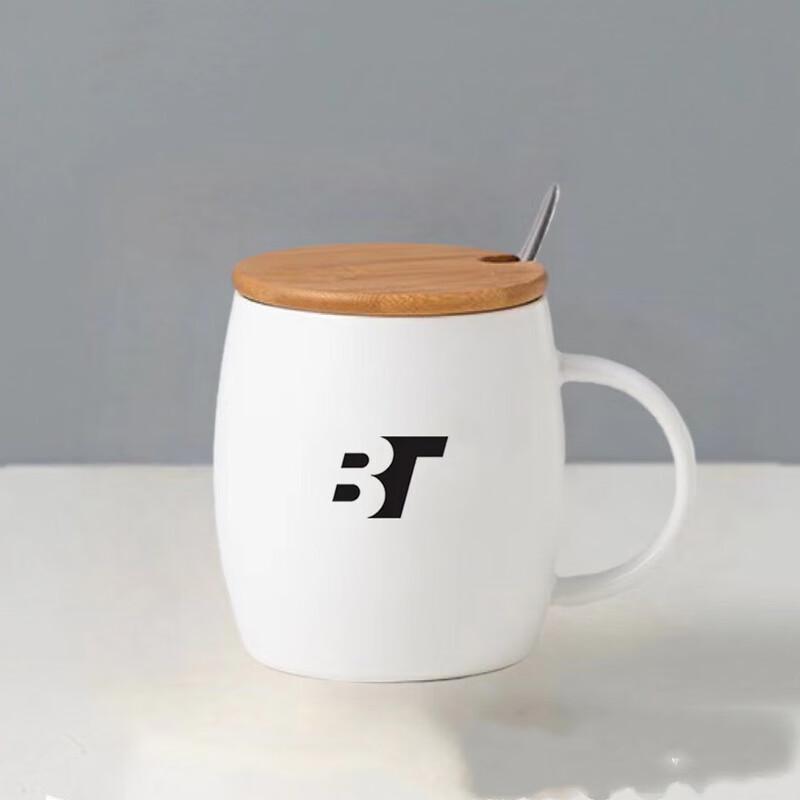 Nordic Ceramic Mug Set with Lid & Spoon