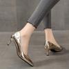 Large Size Women'S Shoes Autumn New Pointed European And American High Heels Women'S Fashion Stiletto Shoes