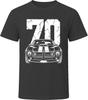 70 Trans Am Collector Vintage Car Drawing Portrait T-Shirt