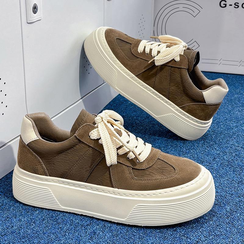 

Summer new fashion sports men s shoes casual board shoes 44 верблюд