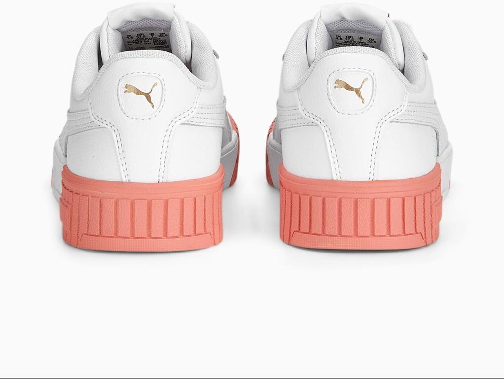 Women's Puma Carina 2.0 Sneakers (385849) Puma White/hibiscus Flower/puma Gold