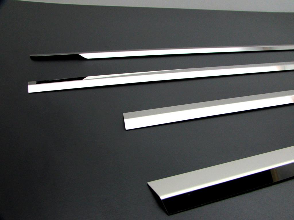 BRIGHTZ Mirror Chrome Stainless Steel Window Moulds for Toyota Estima ACR50 Series 3359 Ultra-High (4-Piece Set) Series/GSR50 [WIN-SIL-046]