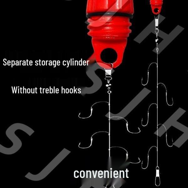 Прозрачный складной ящик для хранения поплавков Blue 3-hole Float Rig Box 53cm
