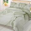 Sage Green Marbled 3pcs Bedding Set For Double Bed Home Textile Duvet Cover Quilt Cover Pillowcase