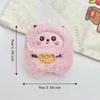 Squeaky Sheep Hanging Ornament Soft Plush Squeezing Plush Doll Lamb Keychain  New Year Gift