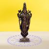 India 3.25-Inch Handmade Copper Balaji Idol – Special Edition with Patina Antique Finish,