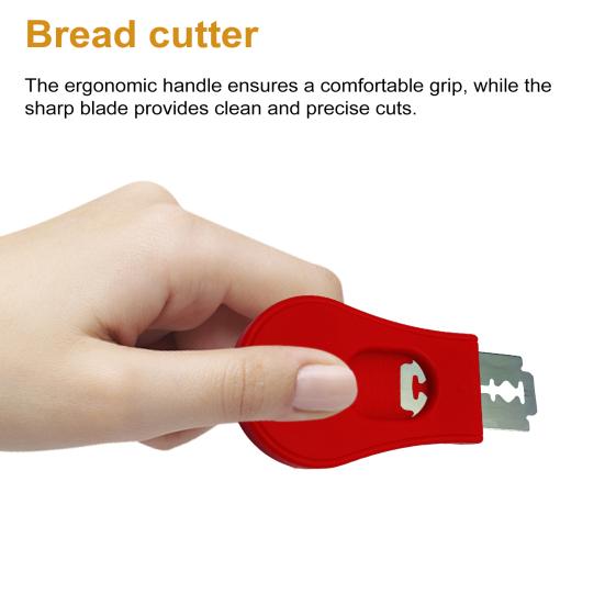 Brödskärare Extraherbar magnetiskt bröd Lame Sharp Blade Surdeg Scoring Tool för Hem Kök Bageri