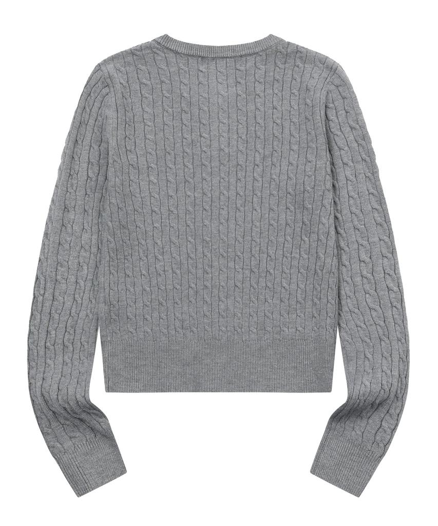 MUCENT Adian Button Crop Knit Cardigan (5 Colors)