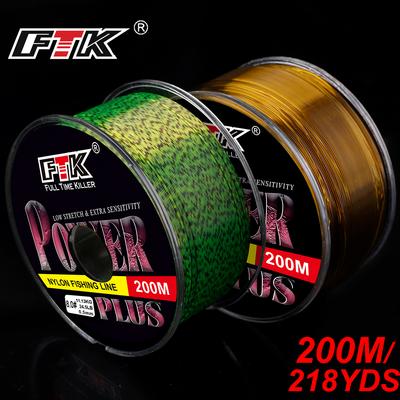 200M Fluorocarbon Coating Fishing Line 0.14mm-0.60mm 4LB-24.5LB Carbon Fiber Leader Line Fishing Lure Wire Sinking Line Japan