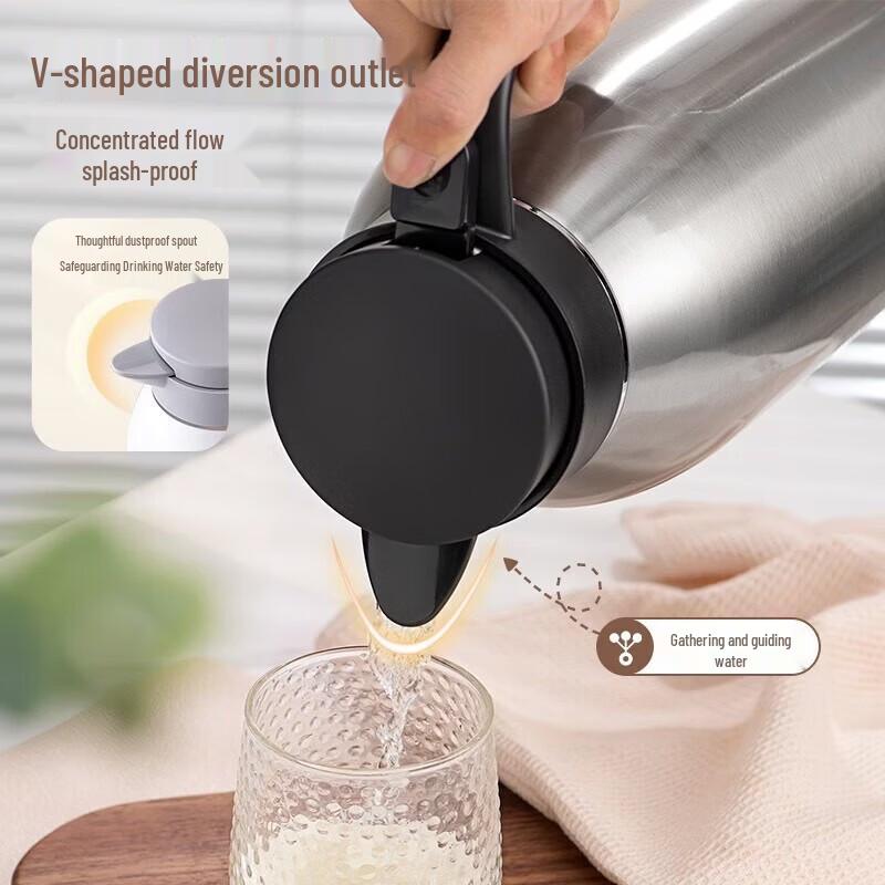 ASD 2.2L 304 Stainless Steel Insulated Water Kettle