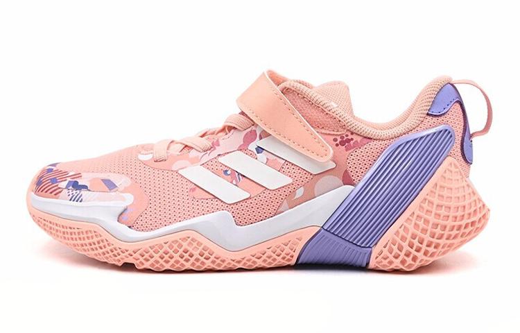 

Adidas 4Uture Rnr CNY El K Breathable And Slip Resistant Low top Kids Running Shoes Pink White Purple Kids FZ4598 38