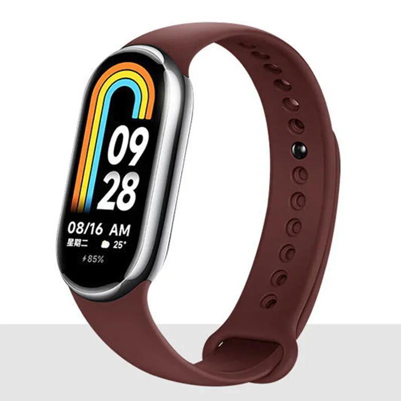 Curea pentru Mi band 8 xiaomi 8 NFC Brățară Sport Curea de înlocuire din silicon Smartwatch Brățară Curea de ceas Xiaomi Mi Band 8 Curea