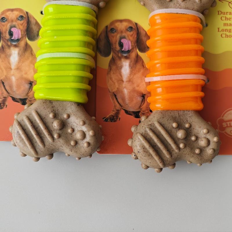 Hundespielzeug Langlebiges bissfestes Spielzeug Knochenförmiges Universelles Haustier-Interaktionsprodukt Geeignet für Große Mittlere und Kleine Hunde