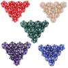 RPG Dice Acrylic D20 Polyhedral Game Board Dice Set for Tabletop Role Playing Board Games