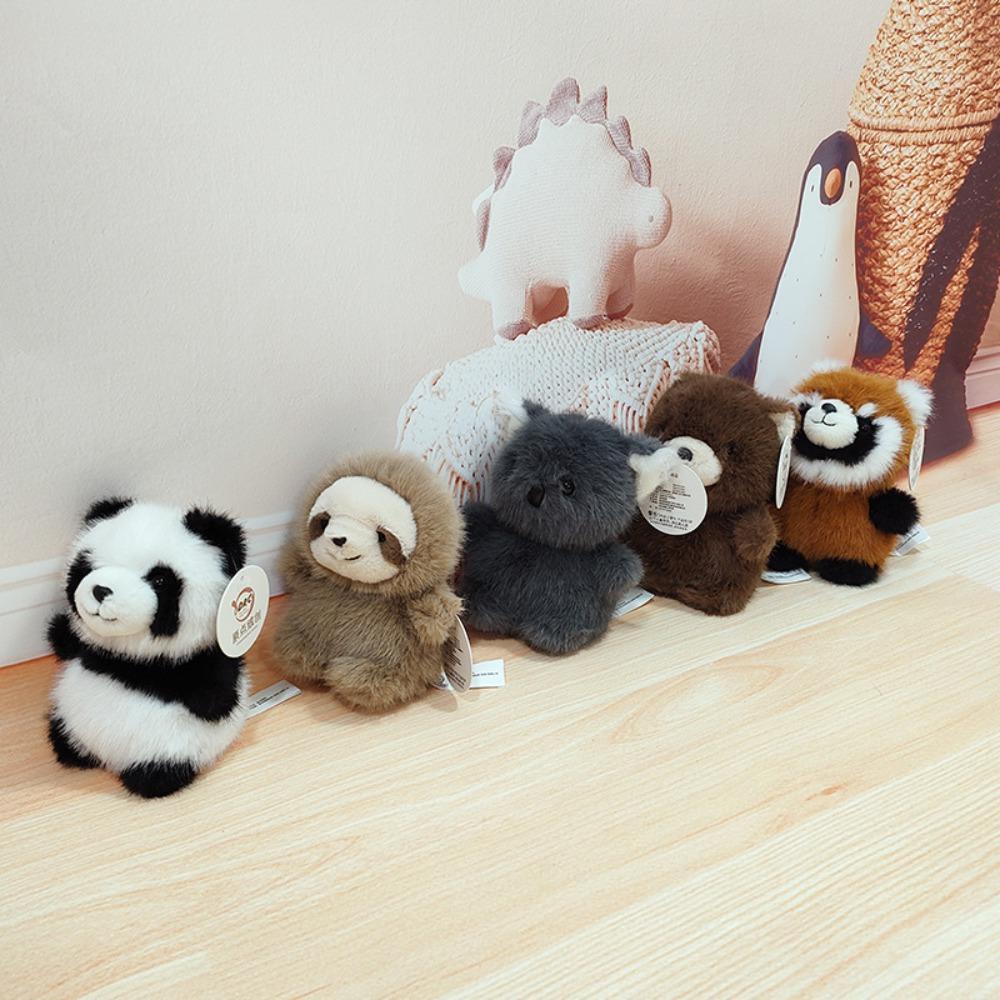 

Koala Plush Animal Doll Keychain Panda Car Hanging Pendant Lovely Raccoon Bag Pendant Girls style 5