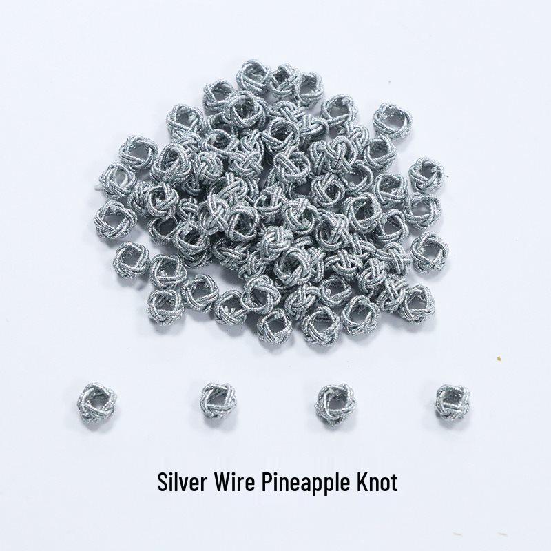 Colorful Handmade Pineapple Knot Bracelet Kit: Red String & Braided Rope Materials