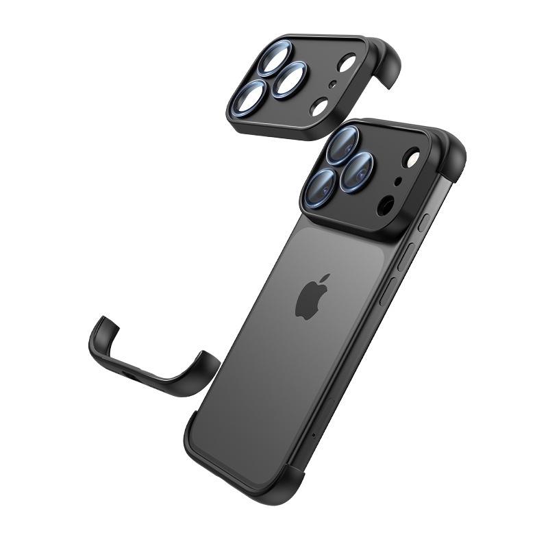 Truly Borderless iPhone 17 Pro Case: Half-Wrapped, Lens Protection, Drop-Proof