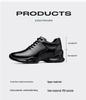 Spring Men's 8CM Height-Boosting Shoes: Trendy, Comfortable Thick Sole Sports & Casual Board Shoes