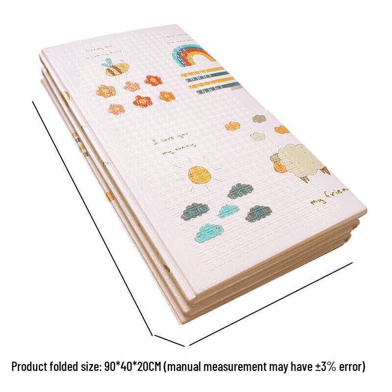 Aige Double-Sided Foldable Foam Baby Playmat