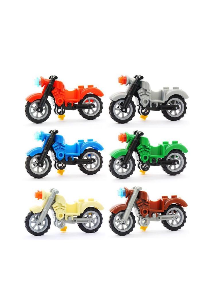 Non-Toxic Moc Military Motorcycle Germany Tool Car Army Figures Vehicle Christmas Gift Toys For Kids Education Militaries Building Blocks