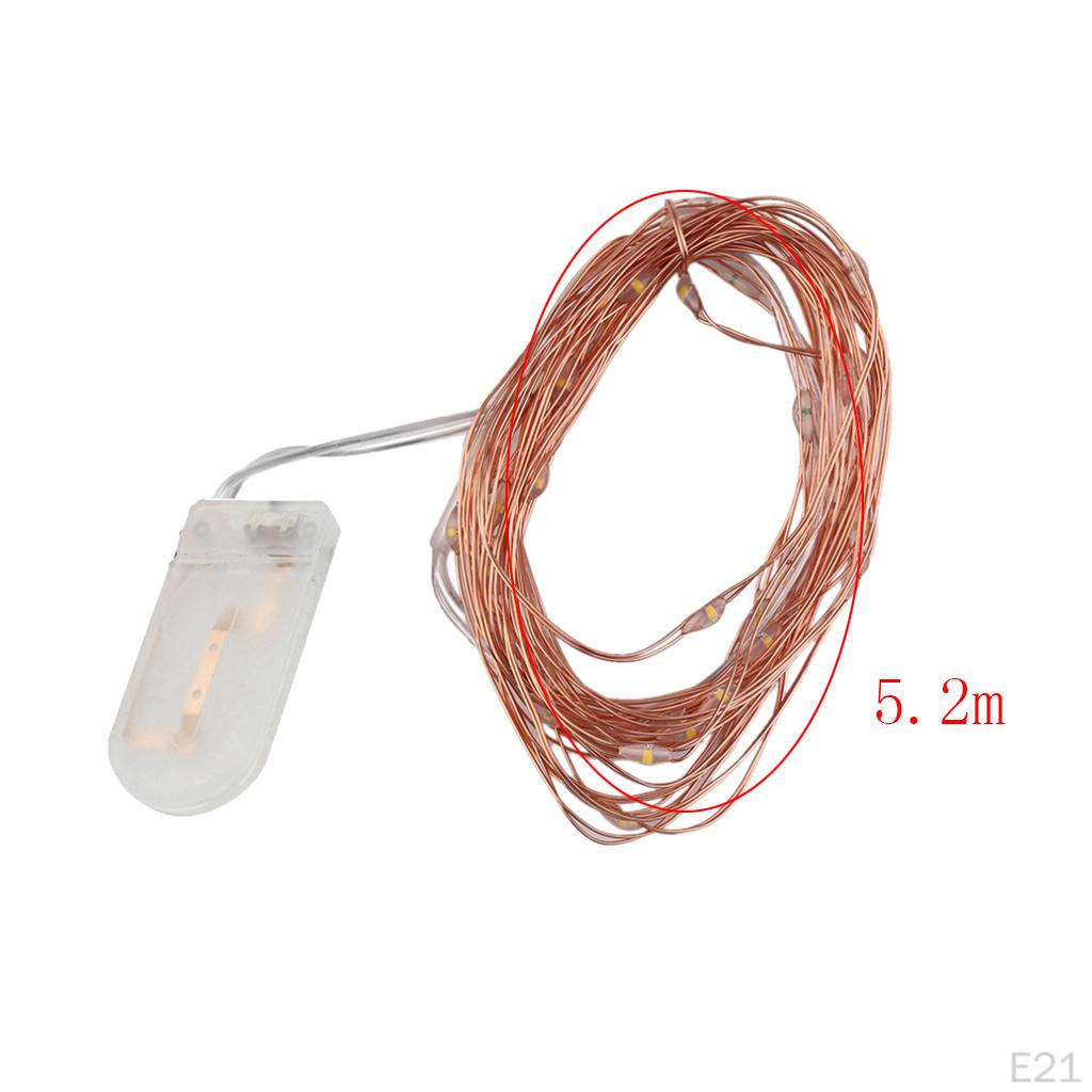 LED Fairy String Light 3/4/5M Copper Wire Strip Holiday Lights Party Decor
