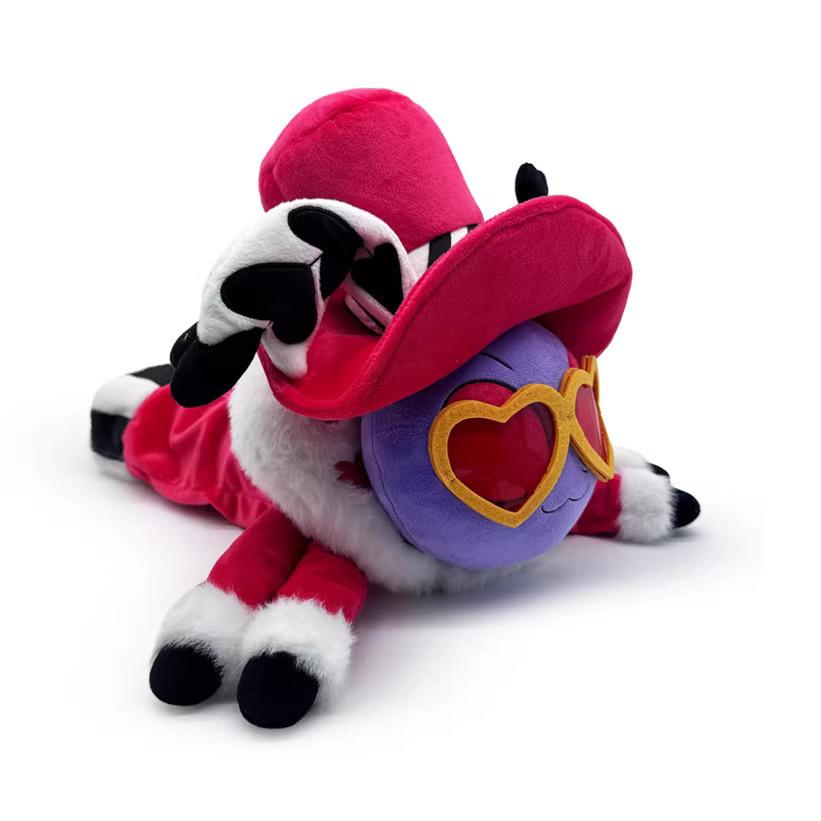 Hazbin Hotel Valentino Plüschtier VOX Vaux Love Hut Niffty Plüschtier Anime Zubehör Spielzeug Geburtstag Weihnachtsgeschenk Für Kinder