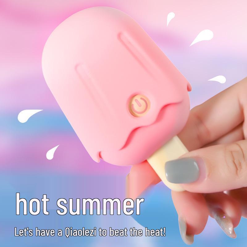 Ice Cream Multi-Function Vibrator: Rechargeable, Cute, and Discreet Adult Toy for Women