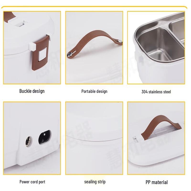ZhiShi Portable Electric Heating Lunch Box