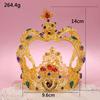 Crystal Queen King Crown Wedding Bridal Tiaras and Crowns Bride Headpiece Women Pageant Diadem Hair Jewelry Accessories