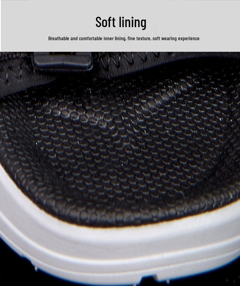 Herren Sommersandalen Atmungsaktiv - Outdoor Strandschuhe, Größe 45, Dicksohlige Freizeit-Hausschuhe