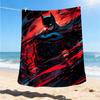 1pc Batman, Superhero Outdoor Flannel Throw Blanket Soft, Lightweight & Warm