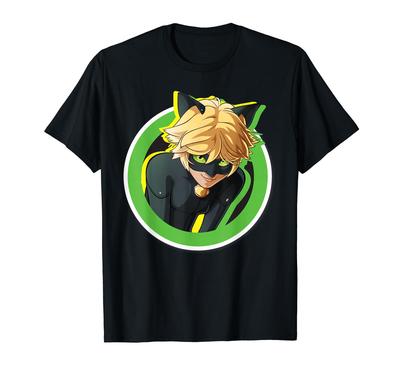 Collection Miraculous T-shirt Badge Chat Noir