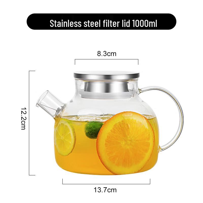 High Borosilicate Glass Teapot & Cold Water Pitcher