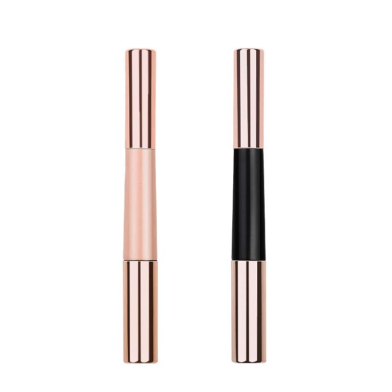 Dual-Ended Silicone Lip and Concealer Brush with Lid - Multifunctional Makeup Tool