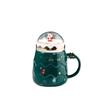 Creative Christmas Cup High Precision Ceramic Cup Mug Cartoon Water Cup Coffee Cup Gift Box Set