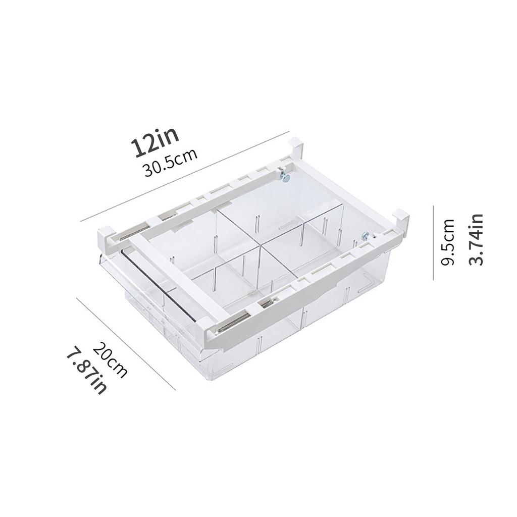 Household multifunctional refrigerator storage box, drawer type food storage box