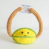 Funny Positive Card Fruit Toast Knitted Doll Home Desk Decoration Gift Christmas