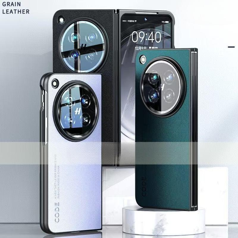 Für OPPO Find N6 Hüllen Weiche Silikon-Leder-Handyhülle Für OPPO Find N6 Kameraschutzschale Modische Stoßfeste Abdeckung Stoßfänger