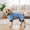 Soft Dog Jumpsuit Comfortable Dog Four Legged Clothing Dog Towing Suit  Autumn Winter