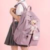 Schoolbag Female Primary School Student Lightweight Backpack Cute Bear Backpack AVE