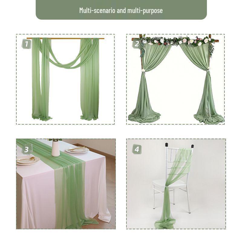 Wedding Decoration Outdoor Drapery for Archways and Lawns