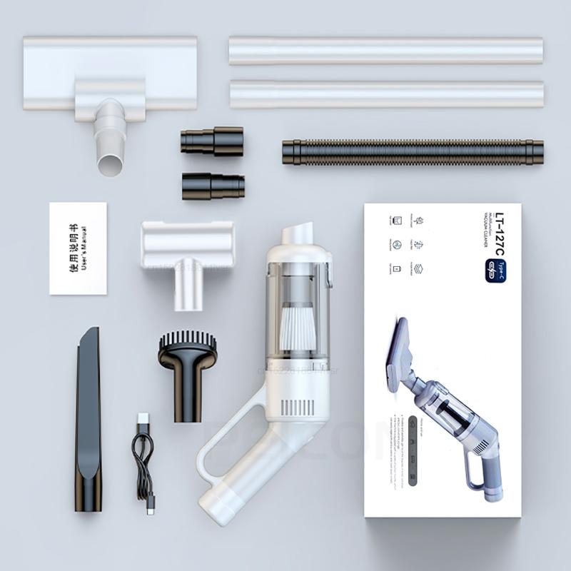 Wireless Vacuum Cleaner Household Handheld Powerful Vacuum Cleaner Multifunction Portable Cordless Mop Cleaner for Home Car