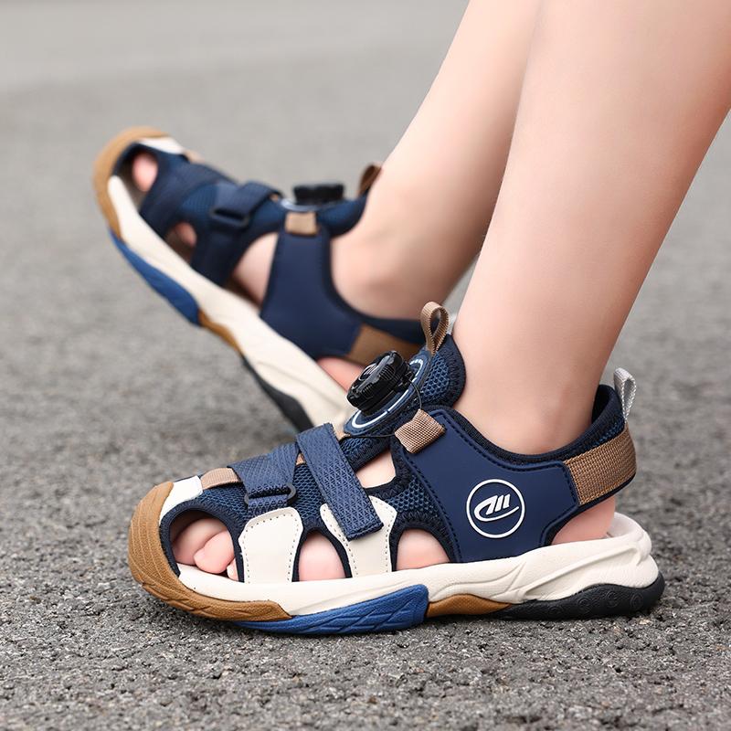 28-39 Kinder Sommer Mode Baotou Sandalen Outdoor Strandschuhe Lässige Sportschuhe