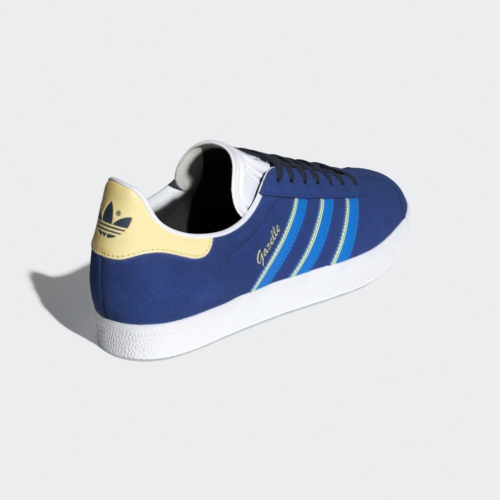 Adidas GAZELLE Team Royal Blue Sneakers ORIGINALS Ladies IE0439 Team Royal Blue/Bright Blue/Allmost Yellow