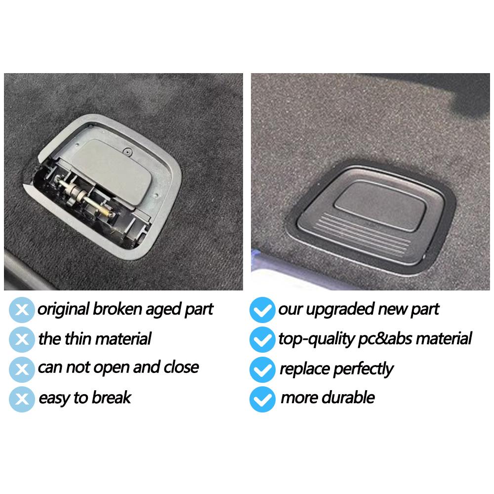 Tapete de Carpete para Porta-Malas Traseiro com Alça para Mercedes Benz Classe ML GL GLE GLS W166 W292 ML300 GL450 GLE320