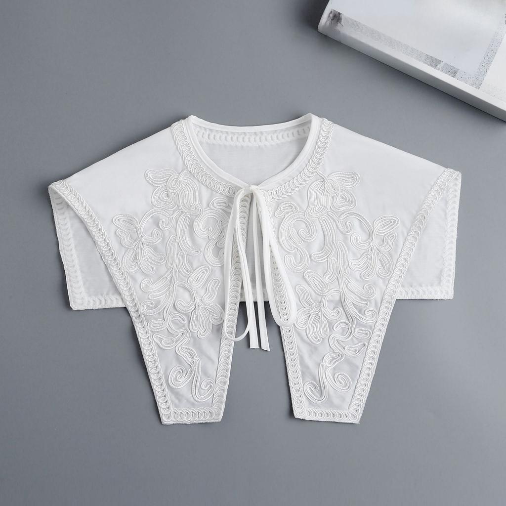 Many Style Shinny Shirt Detachable Collar for Womens Fake Collar Shawl Fashion Shoulder Wraps False Detachable Shirt Collar