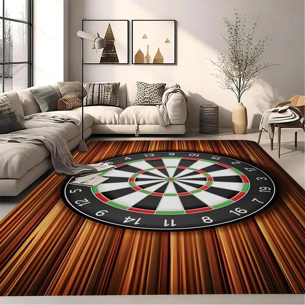 

Dart Board Arrow Target Pattern Floor Mat Bath Mat Nordic Style Home Doormat Bathroom-Toilet Mats Bedroom Welcome Doormat 40x60cm 16x24 inch